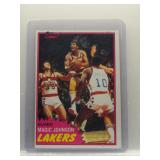 Magic Johnson 1981 Topps