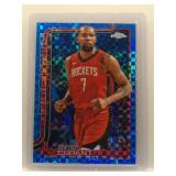 Kevin Durant 2025 Topps Chrome blue x-fractor ref.