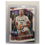 Makayla Timpson 2025 Prizm rookie white raywave...