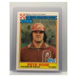 Pete Rose 1984 Topps Ralston Purina