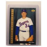 Nolan Ryan 1992 Upper Deck Community Heroes