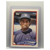 Deion Sanders 1989 Topps Traded