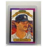 Don Mattingly 1989 Donruss Diamond Kings