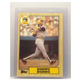 Barry Bonds 1987 Topps Rookie