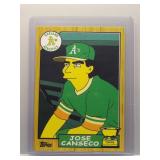 Jose Canseco promo Simpsons style