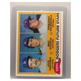 Fernando Valenzuela, Mike Scioscia Rookies 1981...