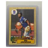 Bo Jackson 1987 Topps Rookie