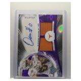 DeAndre Moore Jr. 2025 Bowman U Best auto patch...