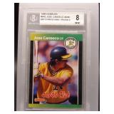 Jose Canseco 1989 Donruss 40/40 Club BCCG 8