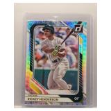 Rickey Henderson 2026 Donruss statue of liberty...