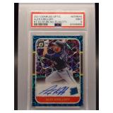 Alex Kirilloff 2021 Optic RC auto teal velo PSA 9