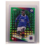 Mohamed Diomande 2026 Topps Chrome green mosaic...