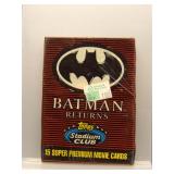 1991 Stadium Club Batman Returns Sealed Pack