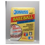 1991 Donruss Baseball Series 1 Sealed Wax Pack
