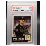 2024 Topps Living Set Paul Skenes RC PSA 9