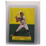 Ronald Acuna Jr. 2025 Topps Archives Stand-Ups