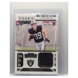 Brock Bowers 2024 Contenders Rookie Ticket patch