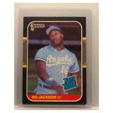 Bo Jackson 1987 Donruss rookie