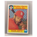 Ozzie Smith 1986 Topps Quaker