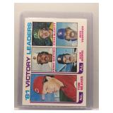 T. Seaver/ J. Morris 1982 Topps Victory Leaders