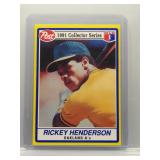 Rickey Henderson 1991 Post