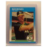 Mark McGwire 1987 Fleer Rookie