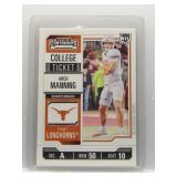 Arch Manning 2025 Contenders College Ticket