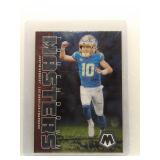 Justin Herbert 2023 Mosaic Touchdown Masters