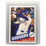 Shohei promo DDK Design 1985 Topps style Custom