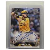 Jared Triolo 2024 Topps SC rookie auto