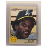 Rickey Henderson 1983 Fleer