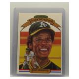 Rickey Henderson 1982 Donruss Diamond Kings
