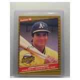 Jose Canseco 1986 Donruss Highlights