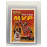 Michael Jordan 1992 Upper Deck Back to Back MVP