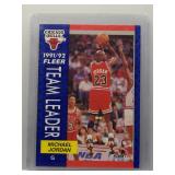 Michael Jordan 1992 Fleer Team Leader
