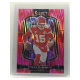 Patrick Mahomes II 2025 Select Premier pink...