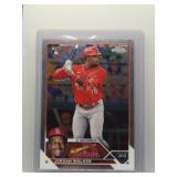 Jordan Walker 2023 Topps Chrome rookie