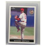 Shohei 2018 Leaf Rookie pitching