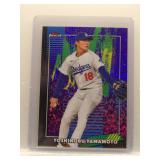 Yoshinobu Yamamoto 2026 Topps Finest purple...
