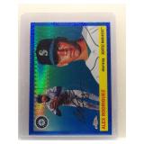 Alex Rodriguez 2025 Topps Chrome Platinum blue...