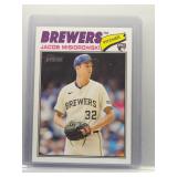 Jacob Misiorowski 2026 Topps Heritage rookie