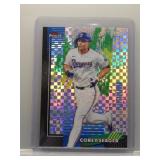 Corey Seager 2026 Topps Finest x-fractor ref.
