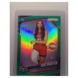 Kiki Iriafen 2025 Prizm rookie green ref.