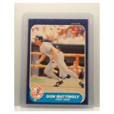 Don Mattingly 1986 Fleer