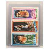Maravich/Free/Johnson 1980 Topps Tri-Card