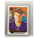 J.J. McCarthy 2024 Donruss Gridiron Kings rookie