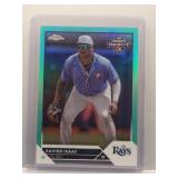 Xavier Isaac 2023 Topps Chrome Pro Debut aqua /75