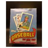 1989 Topps Baseball Box of 36 Sealed Wax Packs