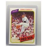 Dennis Eckersley 1980 Topps
