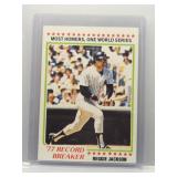 Reggie Jackson 1978 Topps Record Breaker